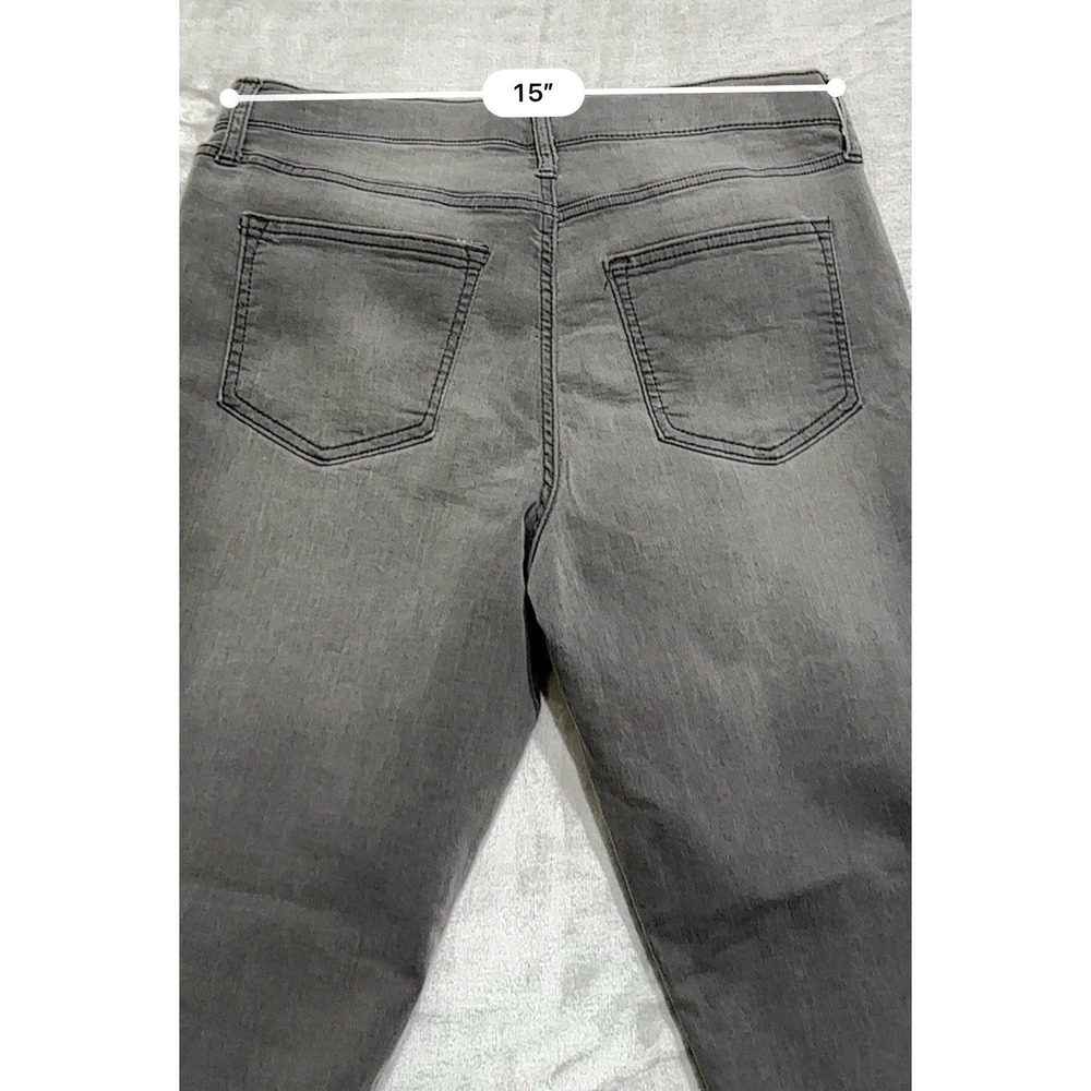 Lazer Jeans Women's Size 18 Slim Straight Stretch Gray Soft Brand New‎ With Tags - Picture 13 of 13
